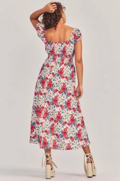 LoveShackFancy Vernon Midi Dress