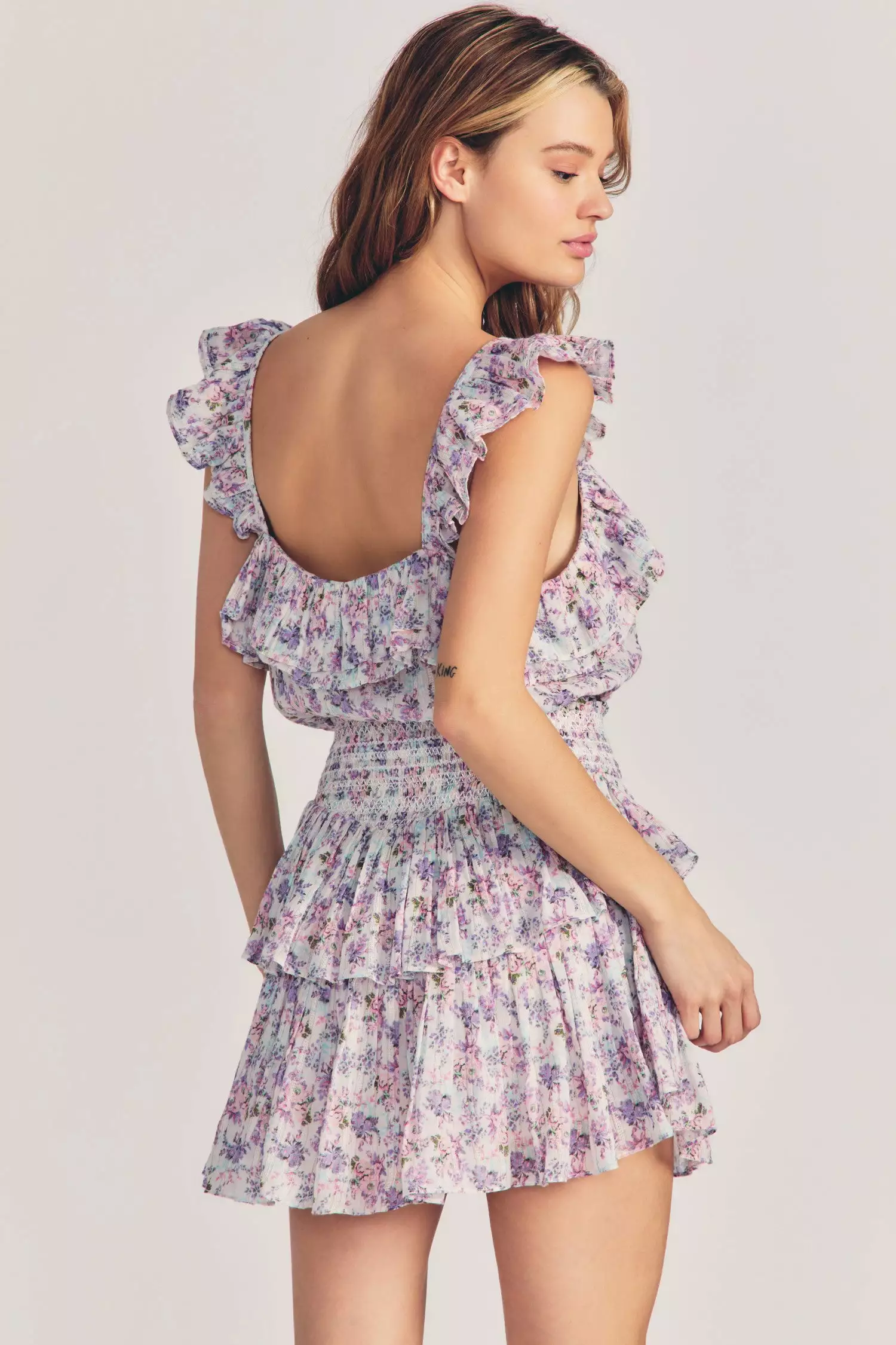 LoveShackFancy Shanely Mini Dress 4 LoveShackFancy Shanely Mini Dress