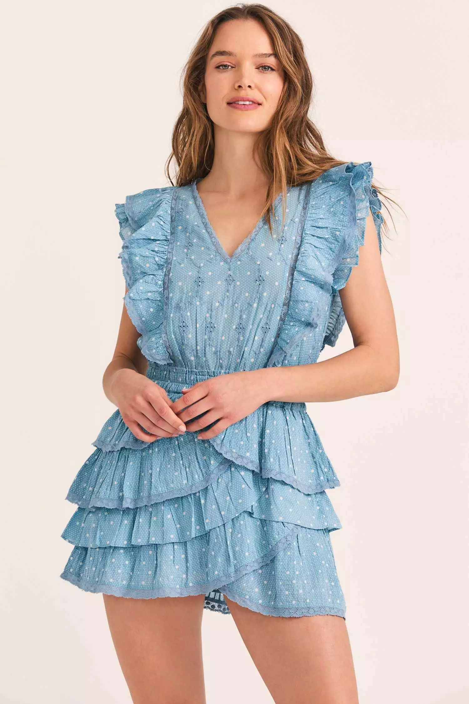 LoveShackFancy Corelli Mini Dress Dresses 1 LoveShackFancy Corelli Mini Dress Dresses