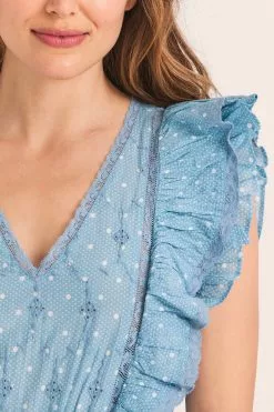 LoveShackFancy Corelli Mini Dress Dresses