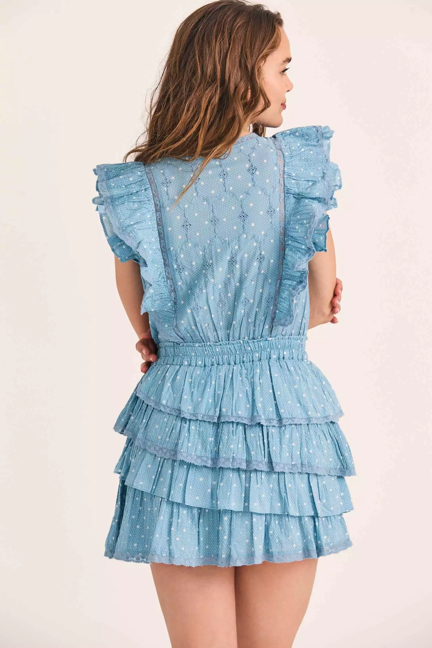 LoveShackFancy Corelli Mini Dress Dresses 4 LoveShackFancy Corelli Mini Dress Dresses