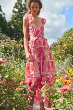 LoveShackFancy Madsen Maxi Dress