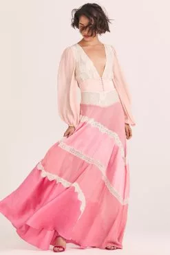 LoveShackFancy Kinsler Maxi Dress