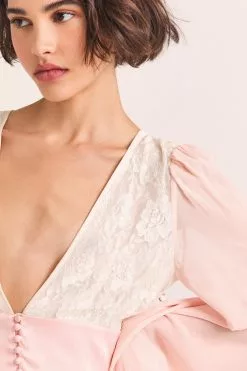 LoveShackFancy Kinsler Maxi Dress