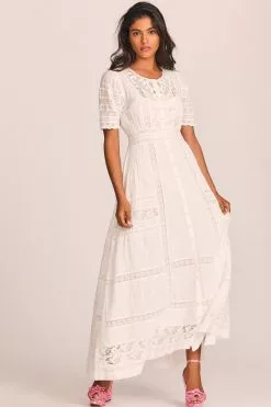 LoveShackFancy New Arrivals Kylen Victorian Maxi