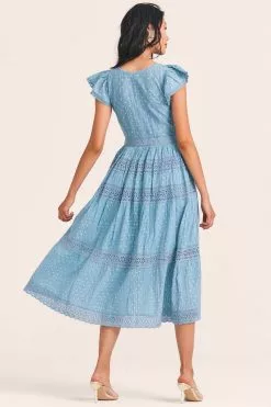LoveShackFancy Abena Midi Dress Dresses
