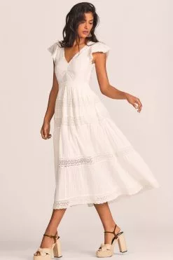 LoveShackFancy Abena Midi Dress New Arrivals 8 LoveShackFancy Abena Midi Dress New Arrivals