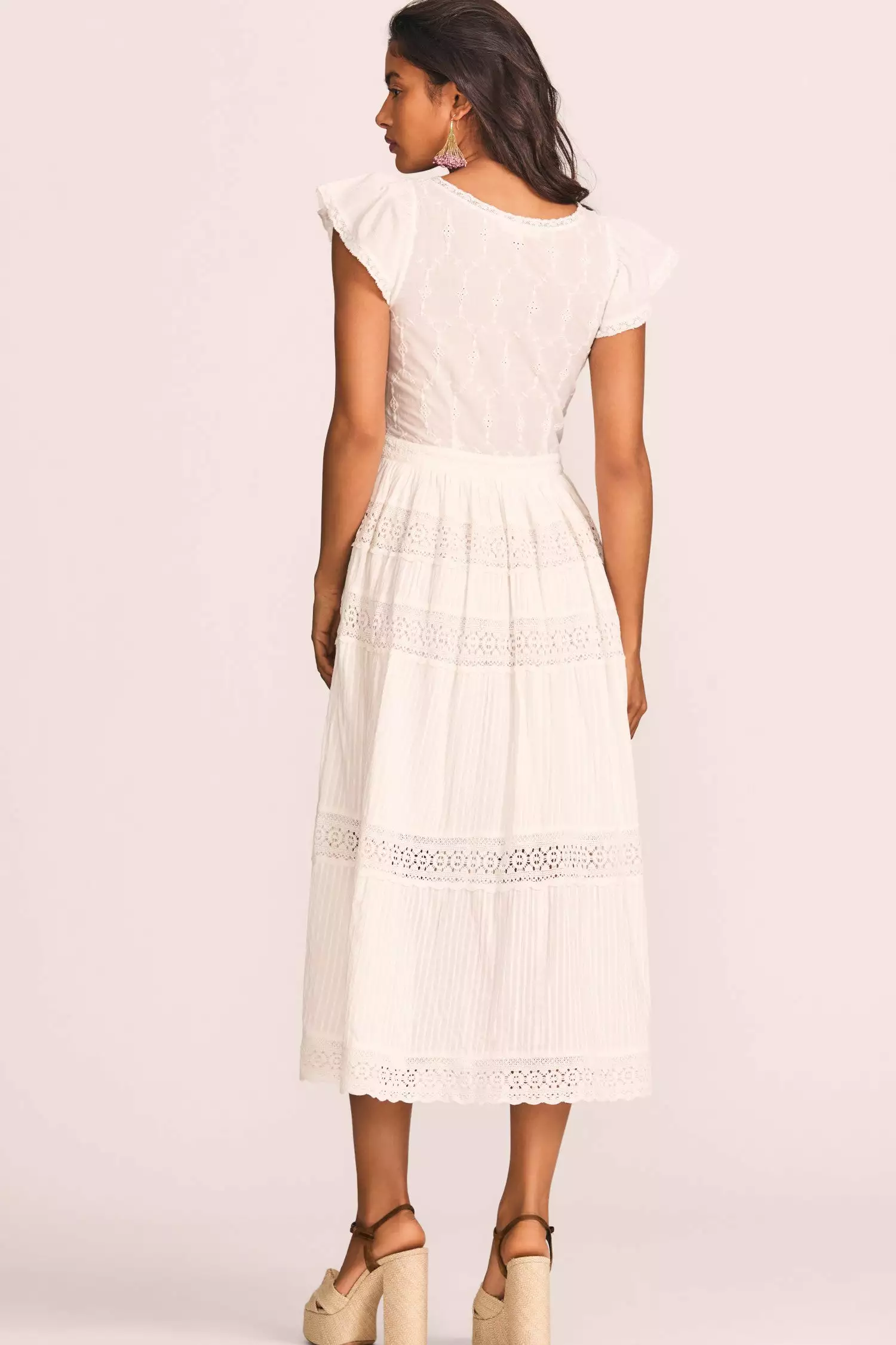 LoveShackFancy Abena Midi Dress New Arrivals 6 LoveShackFancy Abena Midi Dress New Arrivals
