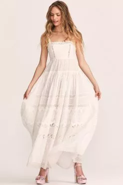 LoveShackFancy Camisha Maxi Dress New Arrivals