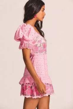 LoveShackFancy Thressey Mini Dress Dresses