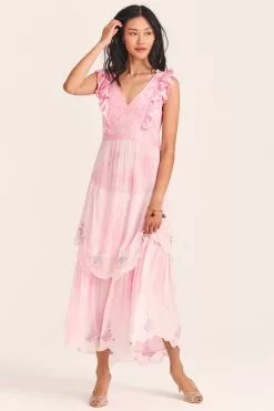 LoveShackFancy Chantelle Maxi Dress