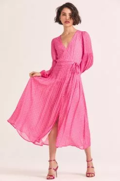 LoveShackFancy Bevelyn Maxi Dress