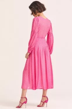 LoveShackFancy Bevelyn Maxi Dress