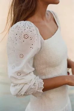 LoveShackFancy Jayce Mini Dress Dresses 16 LoveShackFancy Jayce Mini Dress Dresses