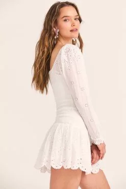 LoveShackFancy Jayce Mini Dress Dresses 13 LoveShackFancy Jayce Mini Dress Dresses