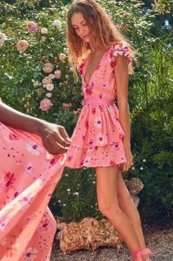 LoveShackFancy New Arrivals Shayna Mini Dress