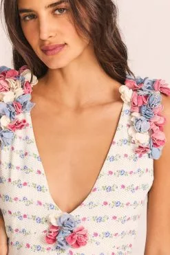 LoveShackFancy New Arrivals Shayna Mini Dress