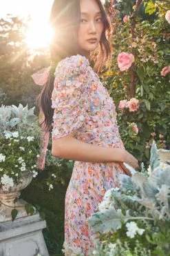 LoveShackFancy Akira Maxi Dress