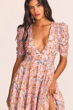 LoveShackFancy Akira Maxi Dress