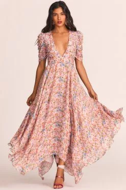 LoveShackFancy Akira Maxi Dress