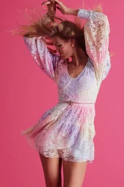 LoveShackFancy Alela Mini Dress