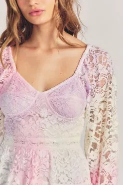 LoveShackFancy Alela Mini Dress