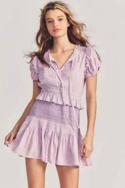 LoveShackFancy Toto Mini Dress