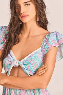 LoveShackFancy Emeka Maxi Dress