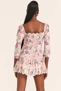LoveShackFancy New Arrivals Deeba Mini Dress