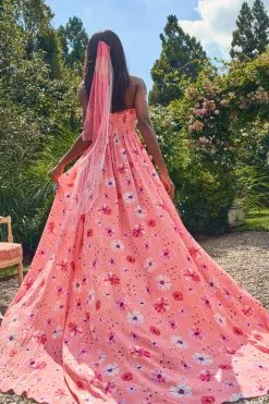 LoveShackFancy New Arrivals Linnson Maxi Dress