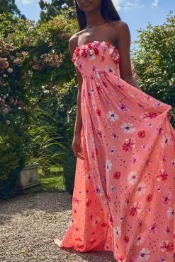 LoveShackFancy New Arrivals Linnson Maxi Dress