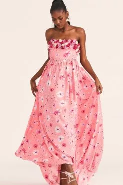 LoveShackFancy New Arrivals Linnson Maxi Dress
