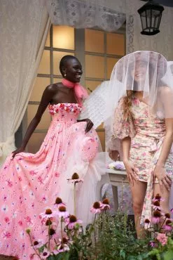 LoveShackFancy New Arrivals Linnson Maxi Dress