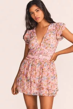 LoveShackFancy Marisela Mini Dress