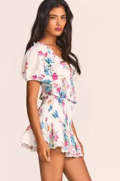 LoveShackFancy New Arrivals Jarrah Mini Dress