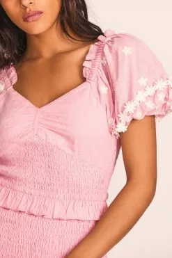 LoveShackFancy Jarrah Mini Dress New Arrivals