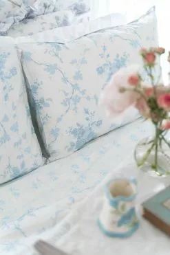 LoveShackFancy La Vie En Rose Duvet Cover & Sham Set View All 23 LoveShackFancy La Vie En Rose Duvet Cover & Sham Set View All