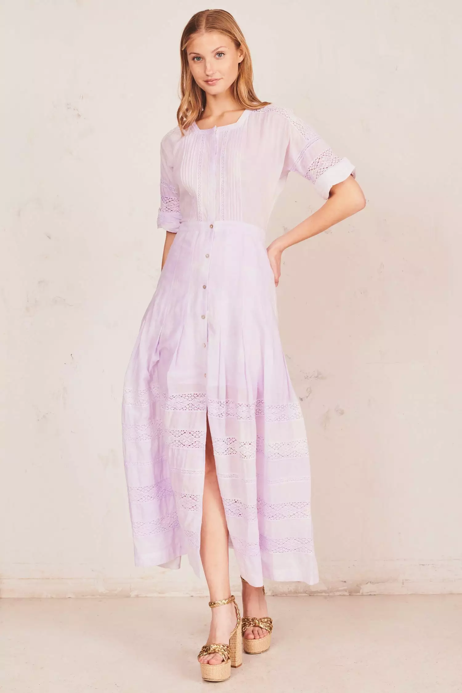 LoveShackFancy Sale Edie Midi Dress 1 LoveShackFancy Sale Edie Midi Dress