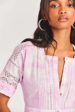 LoveShackFancy Edie Midi Dress