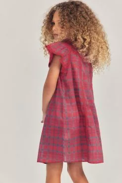 LoveShackFancy Girls Flutter Sleeve Mini Gown 9 LoveShackFancy Girls Flutter Sleeve Mini Gown