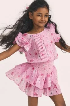 LoveShackFancy Mommy & Me Girls Mini Audette Dress