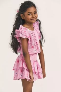 LoveShackFancy Mommy & Me Girls Mini Audette Dress