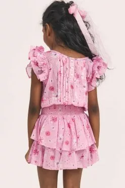 LoveShackFancy Mommy & Me Girls Mini Audette Dress