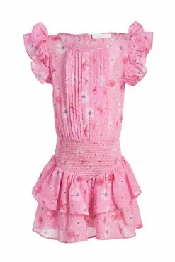 LoveShackFancy Mommy & Me Girls Mini Audette Dress