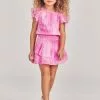 LoveShackFancy Girls Audette Mini Dress Little Girls