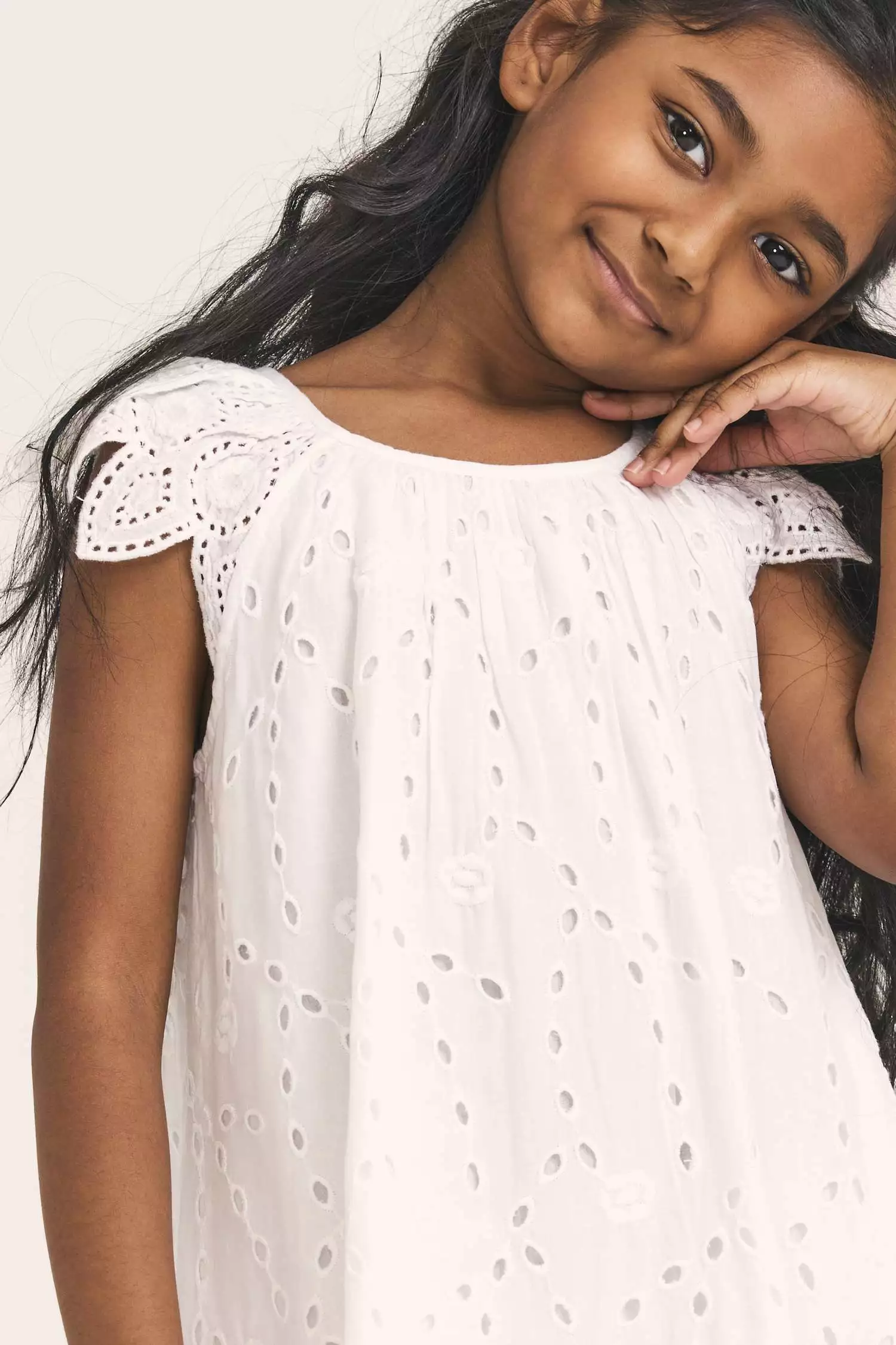 LoveShackFancy Girls Lou Dress 2 LoveShackFancy Girls Lou Dress