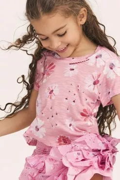 LoveShackFancy Girls Mini Calix Tee Mommy & Me