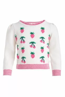 LoveShackFancy Girls Daughtry Pullover