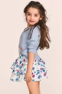 LoveShackFancy New Arrivals Girls Billie Skirt 7 LoveShackFancy New Arrivals Girls Billie Skirt