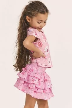 LoveShackFancy Mommy & Me Girls Billie Skirt 7 LoveShackFancy Mommy & Me Girls Billie Skirt